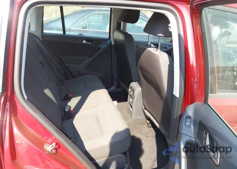 2012 Volkswagen Tiguan S from USA, damaged, VIN WVGBV7AX6CW001360